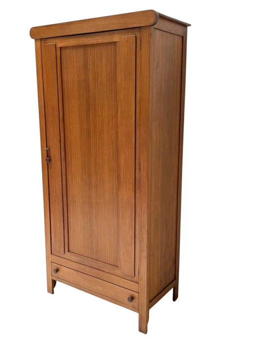 Art Deco Modernist One-Door Armoire or Wardrobe by Cornelis van der Sluys, 1920s